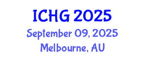 International Conference on Human Genetics (ICHG) September 09, 2025 - Melbourne, Australia
