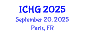 International Conference on Human Genetics (ICHG) September 20, 2025 - Paris, France