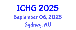 International Conference on Human Genetics (ICHG) September 06, 2025 - Sydney, Australia