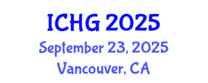 International Conference on Human Genetics (ICHG) September 23, 2025 - Vancouver, Canada