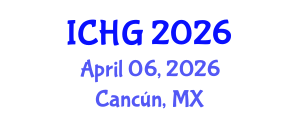International Conference on Human Genetics (ICHG) April 06, 2026 - Cancún, Mexico International Conference on Human Genetics (ICHG) April 06, 2026 - Cancún, Mexico