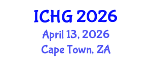International Conference on Human Genetics (ICHG) April 13, 2026 - Cape Town, South Africa International Conference on Human Genetics (ICHG) April 13, 2026 - Cape Town, South Africa