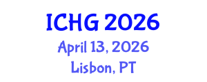 International Conference on Human Genetics (ICHG) April 13, 2026 - Lisbon, Portugal International Conference on Human Genetics (ICHG) April 13, 2026 - Lisbon, Portugal