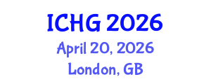 International Conference on Human Genetics (ICHG) April 20, 2026 - London, United Kingdom International Conference on Human Genetics (ICHG) April 20, 2026 - London, United Kingdom