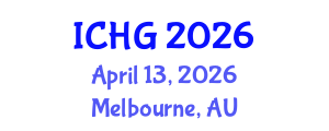 International Conference on Human Genetics (ICHG) April 13, 2026 - Melbourne, Australia International Conference on Human Genetics (ICHG) April 13, 2026 - Melbourne, Australia