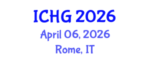 International Conference on Human Genetics (ICHG) April 06, 2026 - Rome, Italy International Conference on Human Genetics (ICHG) April 06, 2026 - Rome, Italy