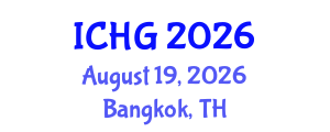 International Conference on Human Genetics (ICHG) August 19, 2026 - Bangkok, Thailand International Conference on Human Genetics (ICHG) August 19, 2026 - Bangkok, Thailand