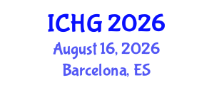 International Conference on Human Genetics (ICHG) August 16, 2026 - Barcelona, Spain International Conference on Human Genetics (ICHG) August 16, 2026 - Barcelona, Spain