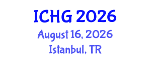 International Conference on Human Genetics (ICHG) August 16, 2026 - Istanbul, Turkey International Conference on Human Genetics (ICHG) August 16, 2026 - Istanbul, Turkey