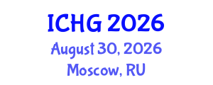 International Conference on Human Genetics (ICHG) August 30, 2026 - Moscow, Russia International Conference on Human Genetics (ICHG) August 30, 2026 - Moscow, Russia