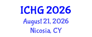 International Conference on Human Genetics (ICHG) August 21, 2026 - Nicosia, Cyprus International Conference on Human Genetics (ICHG) August 21, 2026 - Nicosia, Cyprus