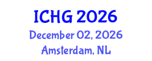 International Conference on Human Genetics (ICHG) December 02, 2026 - Amsterdam, Netherlands International Conference on Human Genetics (ICHG) December 02, 2026 - Amsterdam, Netherlands
