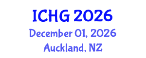 International Conference on Human Genetics (ICHG) December 01, 2026 - Auckland, New Zealand International Conference on Human Genetics (ICHG) December 01, 2026 - Auckland, New Zealand