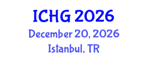 International Conference on Human Genetics (ICHG) December 20, 2026 - Istanbul, Turkey International Conference on Human Genetics (ICHG) December 20, 2026 - Istanbul, Turkey