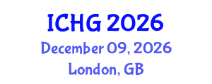International Conference on Human Genetics (ICHG) December 09, 2026 - London, United Kingdom International Conference on Human Genetics (ICHG) December 09, 2026 - London, United Kingdom