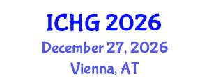 International Conference on Human Genetics (ICHG) December 27, 2026 - Vienna, Austria International Conference on Human Genetics (ICHG) December 27, 2026 - Vienna, Austria