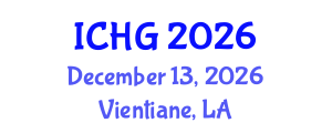International Conference on Human Genetics (ICHG) December 13, 2026 - Vientiane, Laos International Conference on Human Genetics (ICHG) December 13, 2026 - Vientiane, Laos