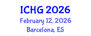 International Conference on Human Genetics (ICHG) February 12, 2026 - Barcelona, Spain International Conference on Human Genetics (ICHG) February 12, 2026 - Barcelona, Spain