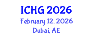 International Conference on Human Genetics (ICHG) February 12, 2026 - Dubai, United Arab Emirates International Conference on Human Genetics (ICHG) February 12, 2026 - Dubai, United Arab Emirates