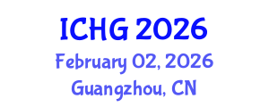 International Conference on Human Genetics (ICHG) February 02, 2026 - Guangzhou, China International Conference on Human Genetics (ICHG) February 02, 2026 - Guangzhou, China