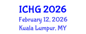 International Conference on Human Genetics (ICHG) February 12, 2026 - Kuala Lumpur, Malaysia International Conference on Human Genetics (ICHG) February 12, 2026 - Kuala Lumpur, Malaysia