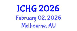International Conference on Human Genetics (ICHG) February 02, 2026 - Melbourne, Australia International Conference on Human Genetics (ICHG) February 02, 2026 - Melbourne, Australia