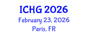 International Conference on Human Genetics (ICHG) February 23, 2026 - Paris, France International Conference on Human Genetics (ICHG) February 23, 2026 - Paris, France