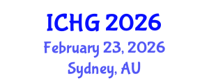 International Conference on Human Genetics (ICHG) February 23, 2026 - Sydney, Australia International Conference on Human Genetics (ICHG) February 23, 2026 - Sydney, Australia