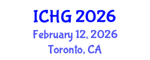 International Conference on Human Genetics (ICHG) February 12, 2026 - Toronto, Canada International Conference on Human Genetics (ICHG) February 12, 2026 - Toronto, Canada