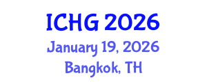 International Conference on Human Genetics (ICHG) January 19, 2026 - Bangkok, Thailand International Conference on Human Genetics (ICHG) January 19, 2026 - Bangkok, Thailand