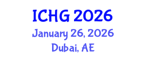 International Conference on Human Genetics (ICHG) January 26, 2026 - Dubai, United Arab Emirates International Conference on Human Genetics (ICHG) January 26, 2026 - Dubai, United Arab Emirates