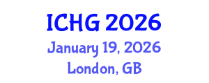 International Conference on Human Genetics (ICHG) January 19, 2026 - London, United Kingdom International Conference on Human Genetics (ICHG) January 19, 2026 - London, United Kingdom