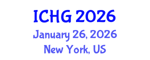 International Conference on Human Genetics (ICHG) January 26, 2026 - New York, United States International Conference on Human Genetics (ICHG) January 26, 2026 - New York, United States