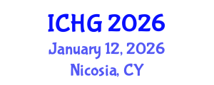 International Conference on Human Genetics (ICHG) January 12, 2026 - Nicosia, Cyprus International Conference on Human Genetics (ICHG) January 12, 2026 - Nicosia, Cyprus