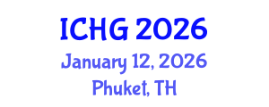 International Conference on Human Genetics (ICHG) January 12, 2026 - Phuket, Thailand International Conference on Human Genetics (ICHG) January 12, 2026 - Phuket, Thailand
