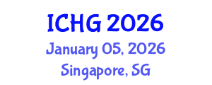 International Conference on Human Genetics (ICHG) January 05, 2026 - Singapore, Singapore International Conference on Human Genetics (ICHG) January 05, 2026 - Singapore, Singapore