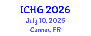 International Conference on Human Genetics (ICHG) July 10, 2026 - Cannes, France International Conference on Human Genetics (ICHG) July 10, 2026 - Cannes, France