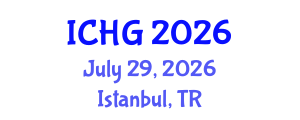 International Conference on Human Genetics (ICHG) July 29, 2026 - Istanbul, Turkey International Conference on Human Genetics (ICHG) July 29, 2026 - Istanbul, Turkey