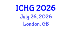 International Conference on Human Genetics (ICHG) July 26, 2026 - London, United Kingdom International Conference on Human Genetics (ICHG) July 26, 2026 - London, United Kingdom