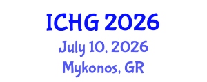 International Conference on Human Genetics (ICHG) July 10, 2026 - Mykonos, Greece International Conference on Human Genetics (ICHG) July 10, 2026 - Mykonos, Greece