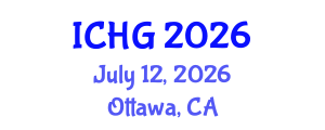 International Conference on Human Genetics (ICHG) July 12, 2026 - Ottawa, Canada International Conference on Human Genetics (ICHG) July 12, 2026 - Ottawa, Canada