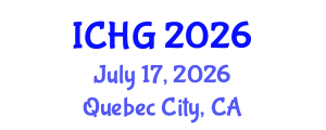 International Conference on Human Genetics (ICHG) July 17, 2026 - Quebec City, Canada International Conference on Human Genetics (ICHG) July 17, 2026 - Quebec City, Canada