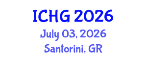 International Conference on Human Genetics (ICHG) July 03, 2026 - Santorini, Greece International Conference on Human Genetics (ICHG) July 03, 2026 - Santorini, Greece