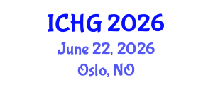 International Conference on Human Genetics (ICHG) June 22, 2026 - Oslo, Norway International Conference on Human Genetics (ICHG) June 22, 2026 - Oslo, Norway