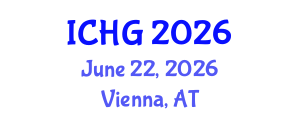International Conference on Human Genetics (ICHG) June 22, 2026 - Vienna, Austria International Conference on Human Genetics (ICHG) June 22, 2026 - Vienna, Austria