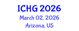 International Conference on Human Genetics (ICHG) March 02, 2026 - Arizona, United States International Conference on Human Genetics (ICHG) March 02, 2026 - Arizona, United States