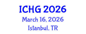 International Conference on Human Genetics (ICHG) March 16, 2026 - Istanbul, Turkey International Conference on Human Genetics (ICHG) March 16, 2026 - Istanbul, Turkey