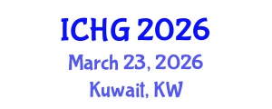 International Conference on Human Genetics (ICHG) March 23, 2026 - Kuwait, Kuwait International Conference on Human Genetics (ICHG) March 23, 2026 - Kuwait, Kuwait