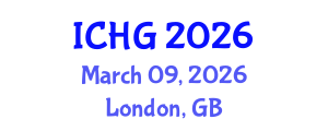 International Conference on Human Genetics (ICHG) March 09, 2026 - London, United Kingdom International Conference on Human Genetics (ICHG) March 09, 2026 - London, United Kingdom