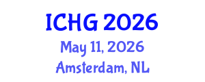 International Conference on Human Genetics (ICHG) May 11, 2026 - Amsterdam, Netherlands International Conference on Human Genetics (ICHG) May 11, 2026 - Amsterdam, Netherlands